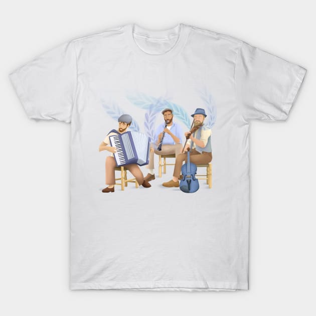 The musicians T-Shirt by Yael Hofri